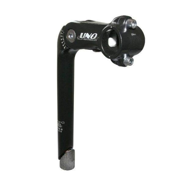 Potence City A Plongeur Newton Reglable 22,2mm L 85mm Noir Pour Cintre 25.4mm