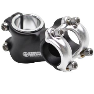 Potence Route-VTT Uno Alu Noir Capot Argent Releve 35° 25,4 L 60mm Pour Potence 1" et 1" 1-8