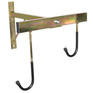 Presentoir-Support Velo Mural Officine Parolin Pour 2 Velos Fixation Sur Roue (36X45Cm) -Gist-