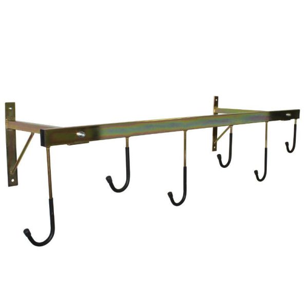 Presentoir-Support Velo Mural Officine Parolin Pour 6 Velos Fixation Sur Roue (126X45Cm) -Gist-
