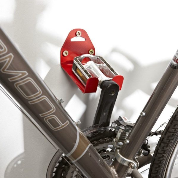 Presentoir-Support Velo Mural Pour 1 Velo Fixation Sur Pedale