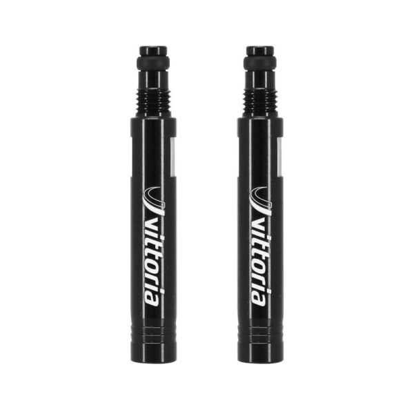 Prolongateur de Valve Presta Vittoria Presta 30mm (Vendu A La Paire Sur Carte)