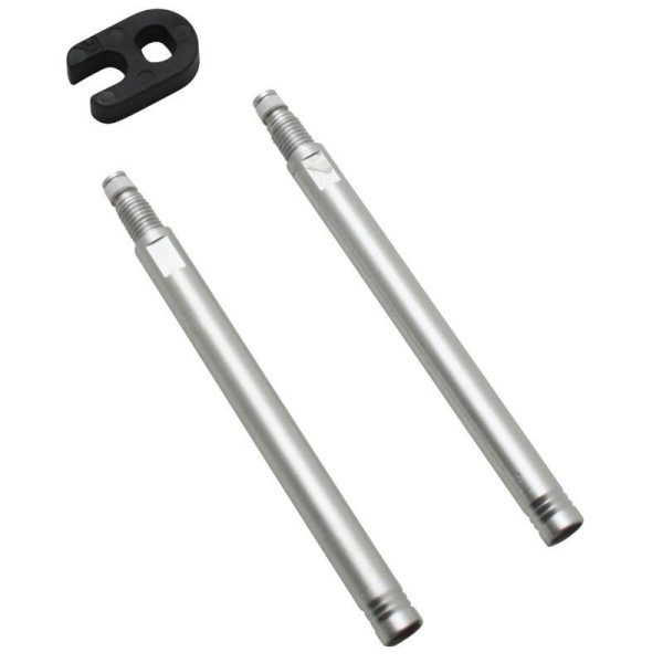 Prolongateur de Valve Presta Continental Alu 60mm (Vendu A La Paire Sur Carte)