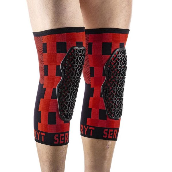 Protection Genouilleres VTT Seryt Checker Antibacterien