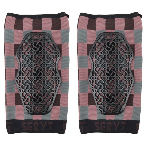 Protection Genouilleres VTT Seryt Checker Antibacterien