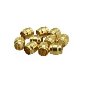 Raccord Durite Frein Brakco Olive 5mm Compatible Magura Mt2-4-6 (Vendu Par 10)