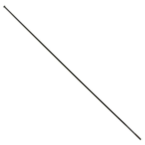 Rayon Inox Noir Dt Swiss Tete Droite Aero 2-1.25-2mm L 295mm Sans Ecrou (Unite) Pour Roue R24 Cote Oppose Cassette