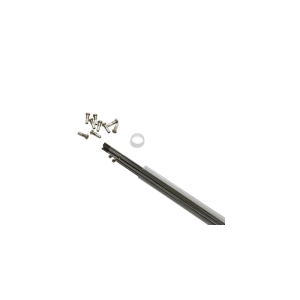 Rayon Inox Argent 2mm L 268mm Tete Coudee Avec Ecrou (Tube de 10)