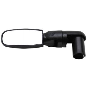 Retroviseur Velo Gauche Ou Droit Zefal Spin Rabattable Fixation Extremite Cintre (Utilisation Route) (Miroir 6X3Cm) 25X110X22 mm