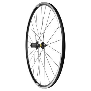 Roue Route Patin Blocage 700 Mavic Access R17 Arriere Cassette Hg 11-10V Noir 24 Rayons Jante (622-17) -Poids Max 120 Kg-