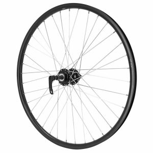Roue VTT Disque Blocage 26" Gravity Arriere Noir Double Paroi Moyeu Disque 6 Trous 36 Rayons Pour Roue Libre 8-7-6V