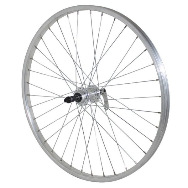 Roue VTT Patin Blocage 24" Alu Arriere Moyeu Alu Roue Libre 7-6V Jante 21C