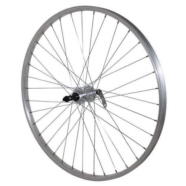 Roue VTT Patin Blocage 26" Alu Arriere Moyeu Velox Roue Libre 7-6V Jante 21C