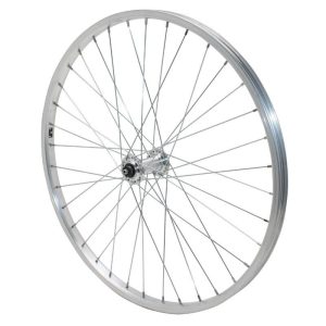 Roue VTT Patin Blocage 24" Alu Avant Moyeu Alu Jante 21C