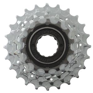 Roue Libre 5V. Sunrace 14-24 Argent Indexee (En Boite)