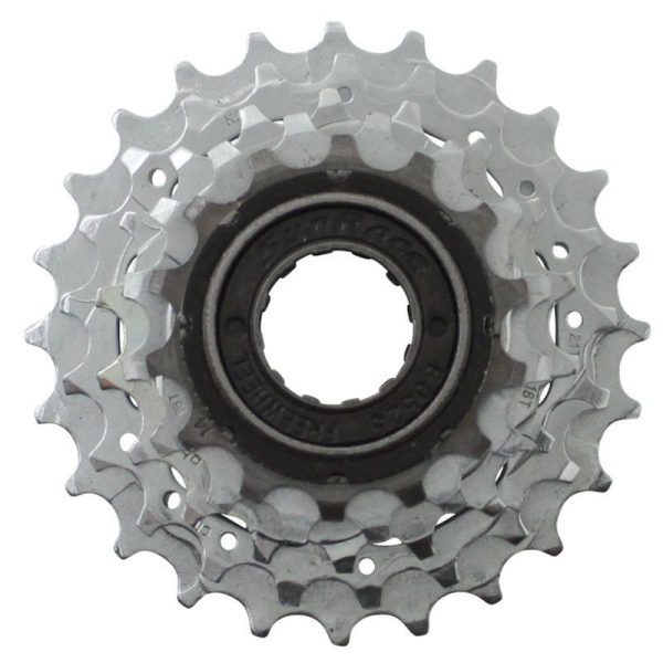 Roue Libre 5V. Sunrace 14-24 Argent Indexee (En Boite)