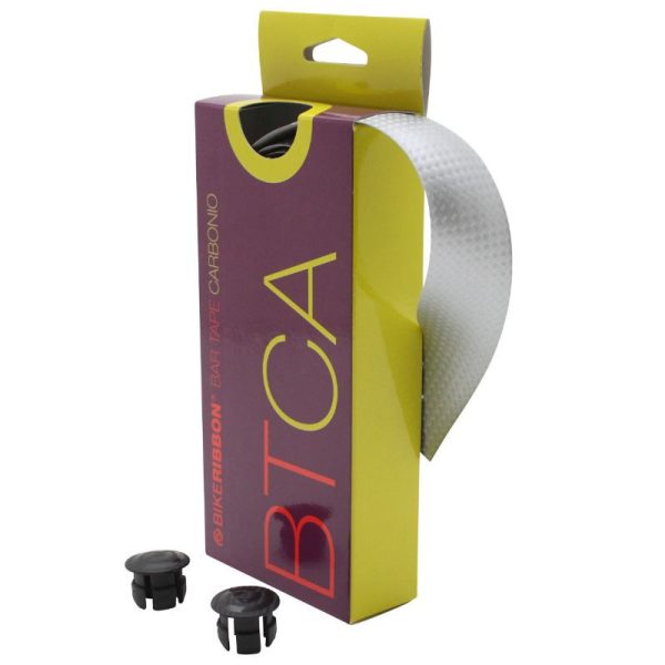 Ruban de Guidon - Cintre Bike Ribbon Carbone Argent
