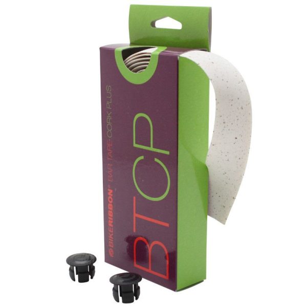 Ruban de Guidon - Cintre Bike Ribbon Cork Plus Blanc Avec Liege