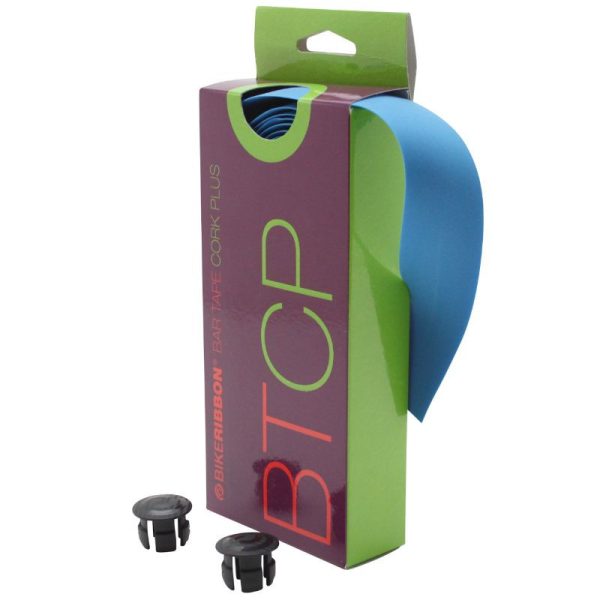 Ruban de Guidon - Cintre Bike Ribbon Cork Plus Bleu Sans Liege