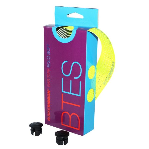 Ruban de Guidon - Cintre Bike Ribbon Eolo Soft Jaune Fluo