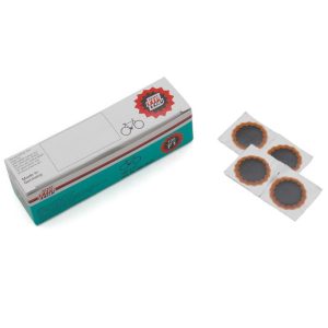Rustine Chambre Tip Top F1 Rouge Ronde Diam 25mm (Boite de 100) (500 0029)