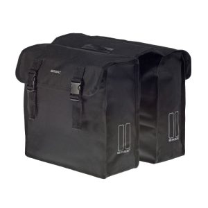 Sacoche Arriere Velo Double Basil Mara Xl 35L Noir (35X15X30Cm)