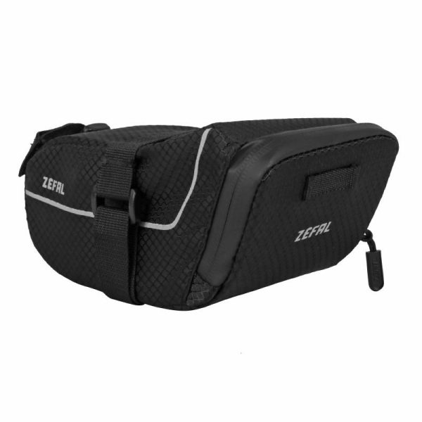 Sacoche de Selle Velo Zefal Zlight Pack M 0,9L Noir-Gris Fixation Velcro