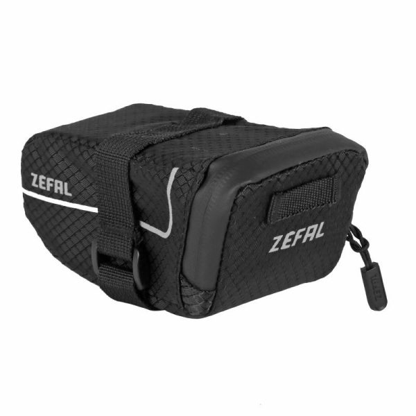 Sacoche de Selle Velo Zefal Zlight Pack S 0,5L Noir-Gris Fixation Velcro