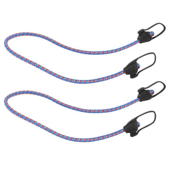 Sandow - Tendeur Velo Diam 8mm Longueur 1,00M Avec Systeme de Fermeture Brevete -Fabrication France (Sachet de 2 Pieces)