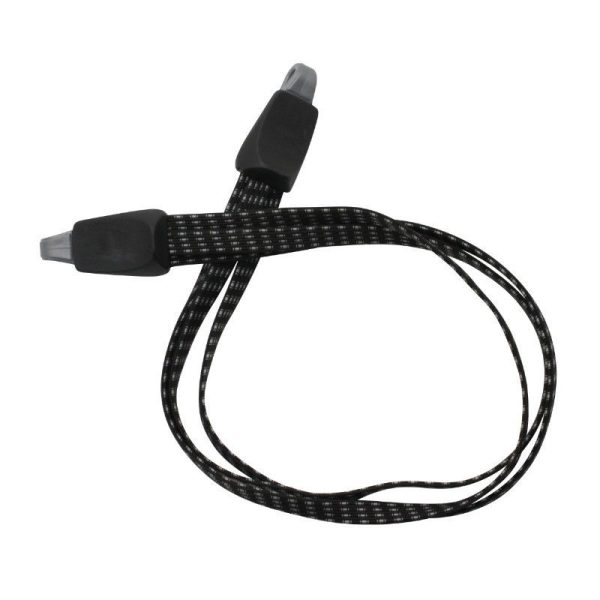 Sandow - Tendeur Velo Plat Double Fil Avec Crochets 580mm Noir-Gris (Vendu A L Unite)