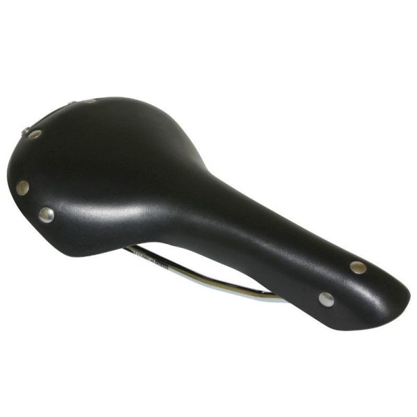 Selle Gravity Fixie Cuir Noir 280X155mm