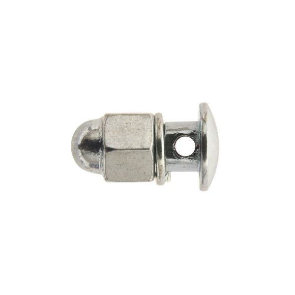 Serre Cable de Frein Velo Algi - Diam 5X80 - Trou 2,2mm - Ecrou Borgne (00417000-025) (Blister de 25)