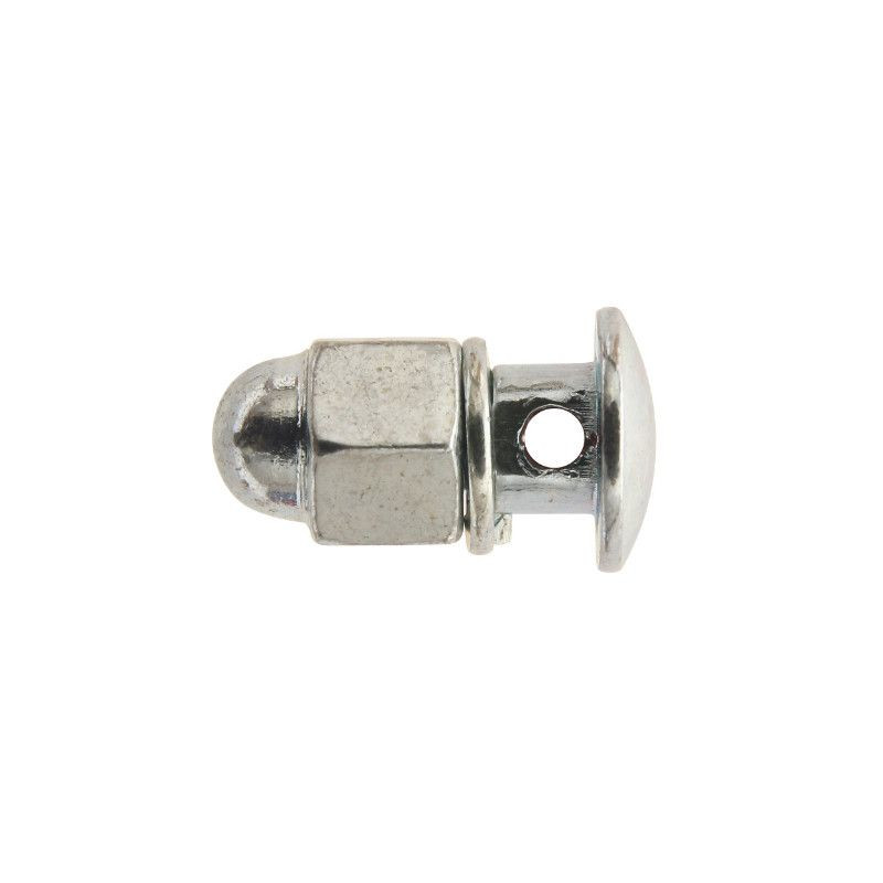 Serre Cable de Frein Velo Algi - Diam 5X80 - Trou 2,2mm - Ecrou Borgne (00417000-025) (Blister de 25)