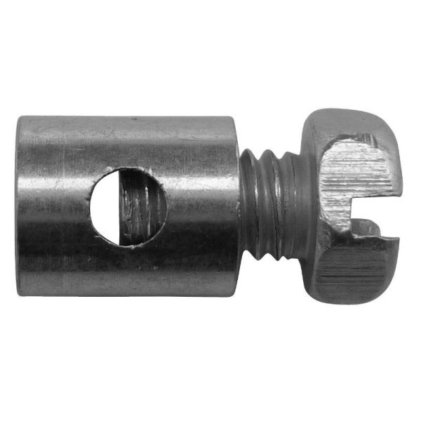 Serre Cable de Gaz Cyclo-Frein Velo Diam 6 mm - Long 7 mm (Blister de 25) (Algi 02923000-025)