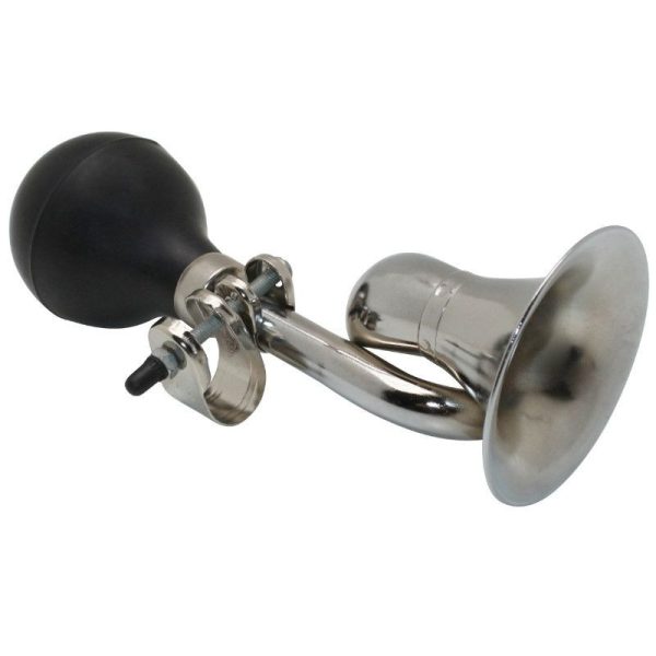 Sonnette A Trompe Helicon Tordade Chrome (Vendu A L'Unite)