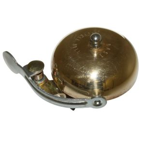 Sonnette Timbre Basil Velo - Trottinette Portland Colori Laiton Diam 55mm Fixation 22,2-25,4mm (Vendu A L'Unite)