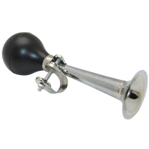 Sonnette A Trompe Helicon Droit Chrome (Vendu A L'Unite)