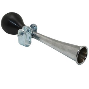 Sonnette A Trompe Chrome 1 Son (Vendu A L'Unite)