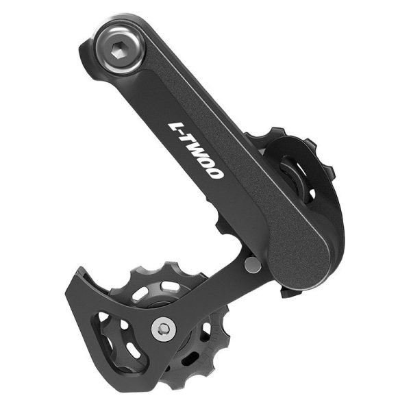Tendeur de Chaine Ltwoo Pour Mono Vitesse 11-28 Dents Noir Compatible Velo Pliant