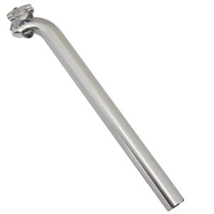 Tige de Selle VTT Newton Mono Alu Argent Diam 29,2 L350mm