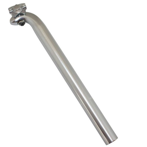 Tige de Selle VTT Newton Mono Alu Argent Diam 29,4 L350mm