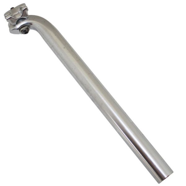 Tige de Selle VTT Newton Mono Alu Argent Diam 29,6 L350mm