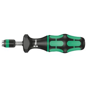 Tournevis Porte Embout Dynamometrique Wera 7400 1-4 Serrage de 0,1A 3 Nm Noir-Vert (Vendu A L'Unite) -Marque Allemande Pour Les Ateliers-