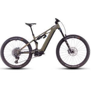 Vélo VTT Electrique Cube Stereo Hybrid ONE77 HPC TM 800 dustyolive´n´gold Taille Large (1m75 - 1m88)