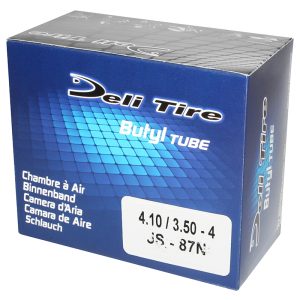 Chambre a Air Chariot et Brouette 4.10-3.50-4 Deli Valve Coude