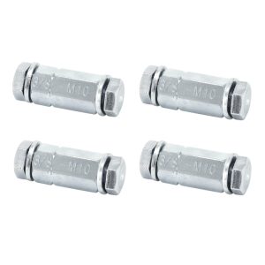 Rallonge Axe de Roue Arriere 10X100 et 3-8 Pour Monter Stabilisateur (2 Paires) - Pour Velo Equipe de Derailleur