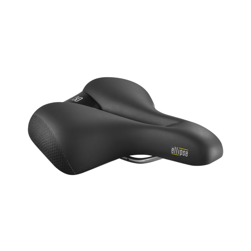 Selle Royal Ellipse Loisir Avec Trou Central Relaxed Noir 250X223mm 638G
