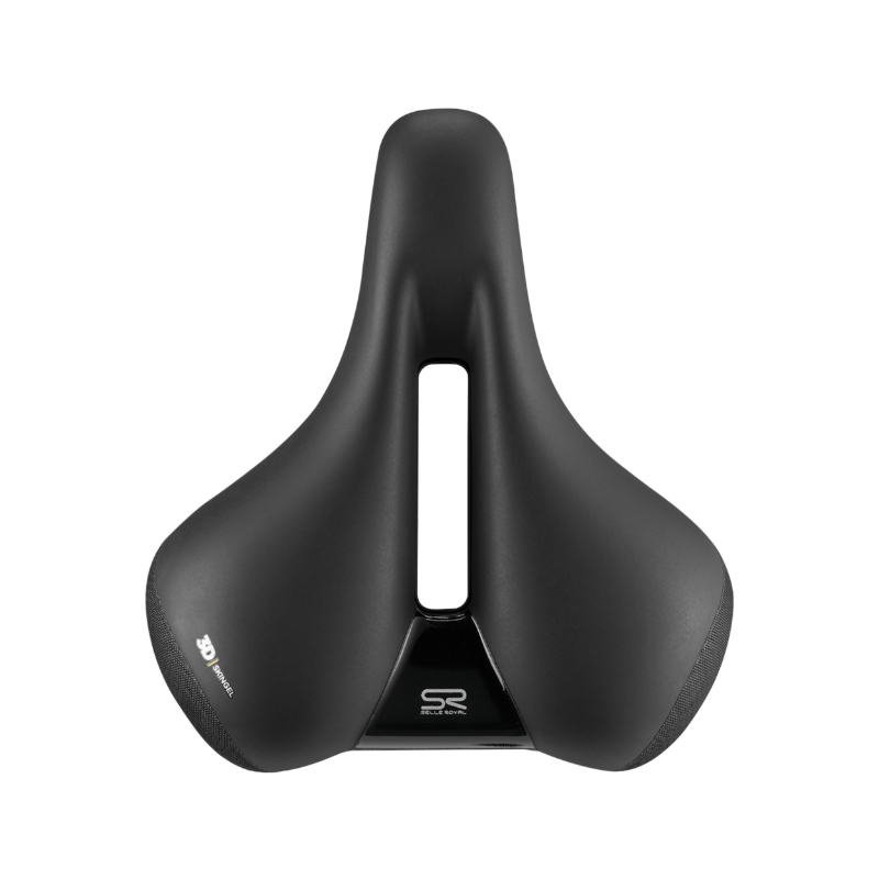 Selle Royal Ellipse Loisir Avec Trou Central Relaxed Noir 250X223mm 638G – Image 2