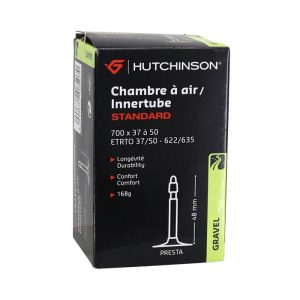 Chambre a Air Velo 700 X 37-50 Hutchinson Valve Presta 48mm 168G