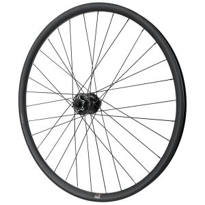 Roue Gravel - Route Disque Blocage 700 Pulse 23 Double Paroi Arriere Cassette Hg-M 11-10-9V Moyeu Shimano Deore M475 Disque 6 Trous Tubeless Ready Noir Jante 23C 32 Rayons -Poids Max 150 Kg-